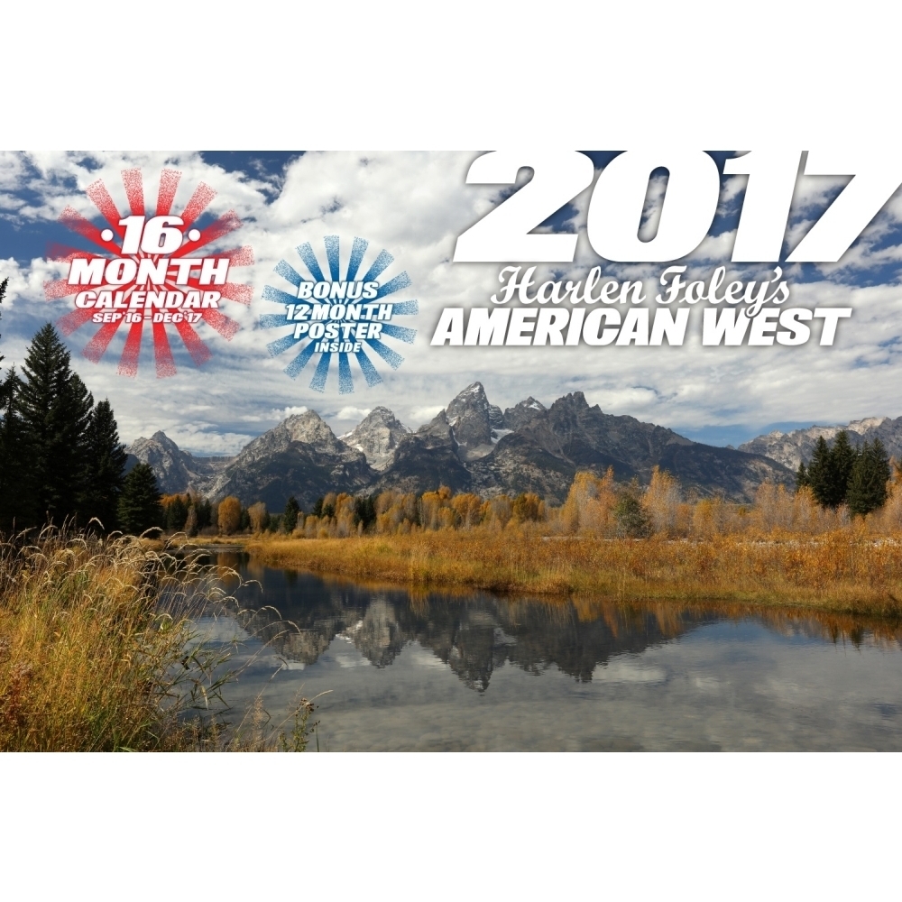 Harlen Foley&#039;s American West 2017 Wall Calendar: 700587097645 with regard to Calendar Prints Related To Beauty Of Water