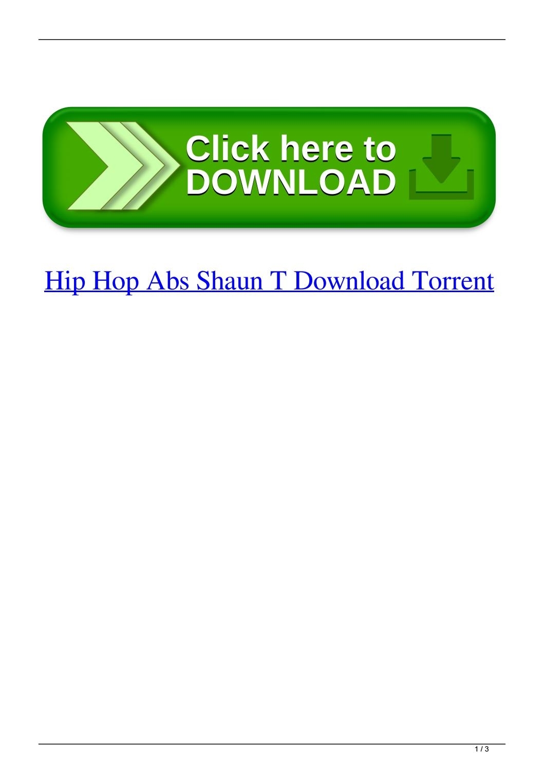 Hip Hop Abs Shaun T Download Torrentlaytinoutri - Issuu with regard to Hip Hop Abs Calendar Pdf