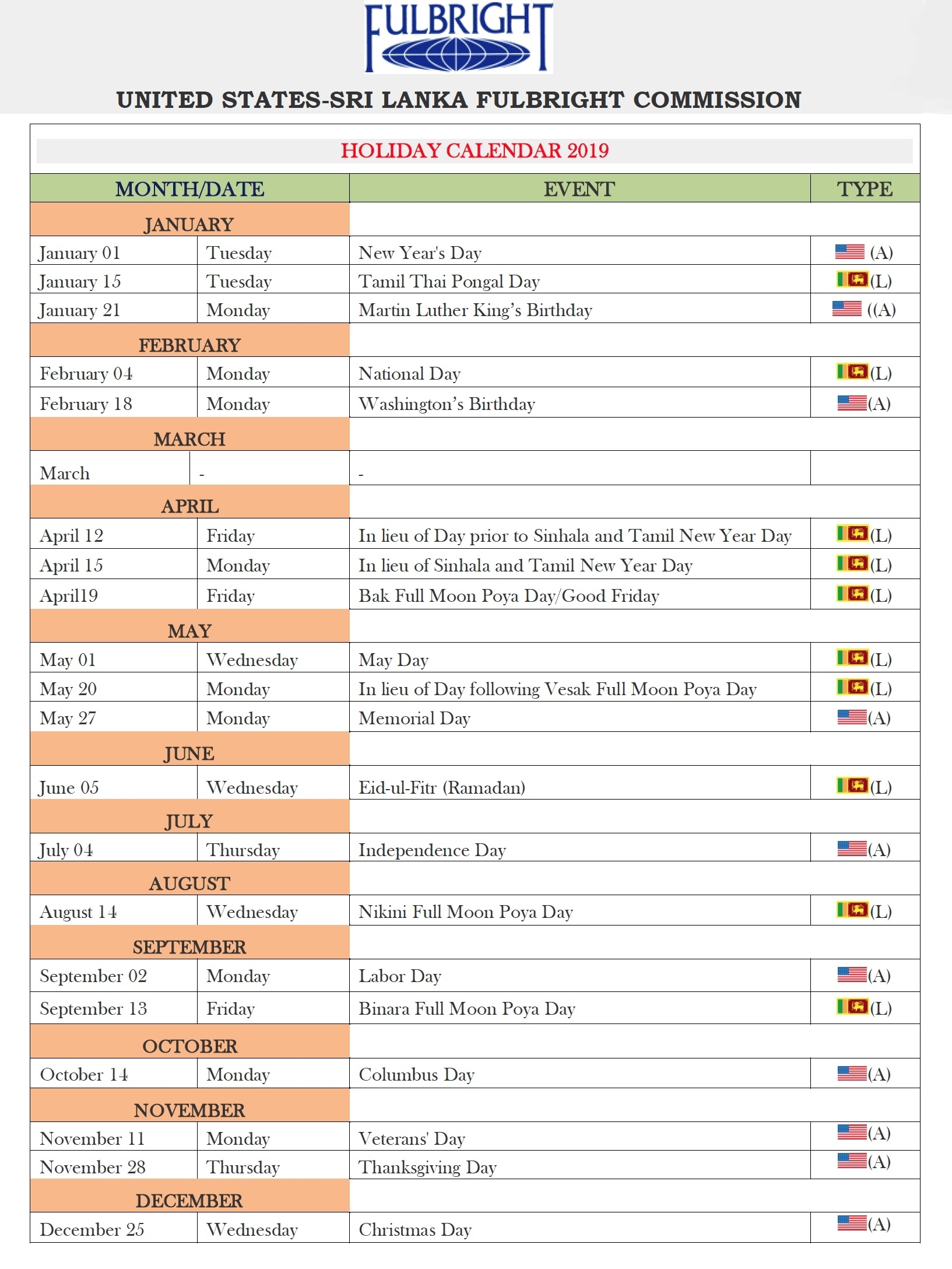 Holidays For 2019 with regard to 2012 Calendar Sri Lanka With All Holidays