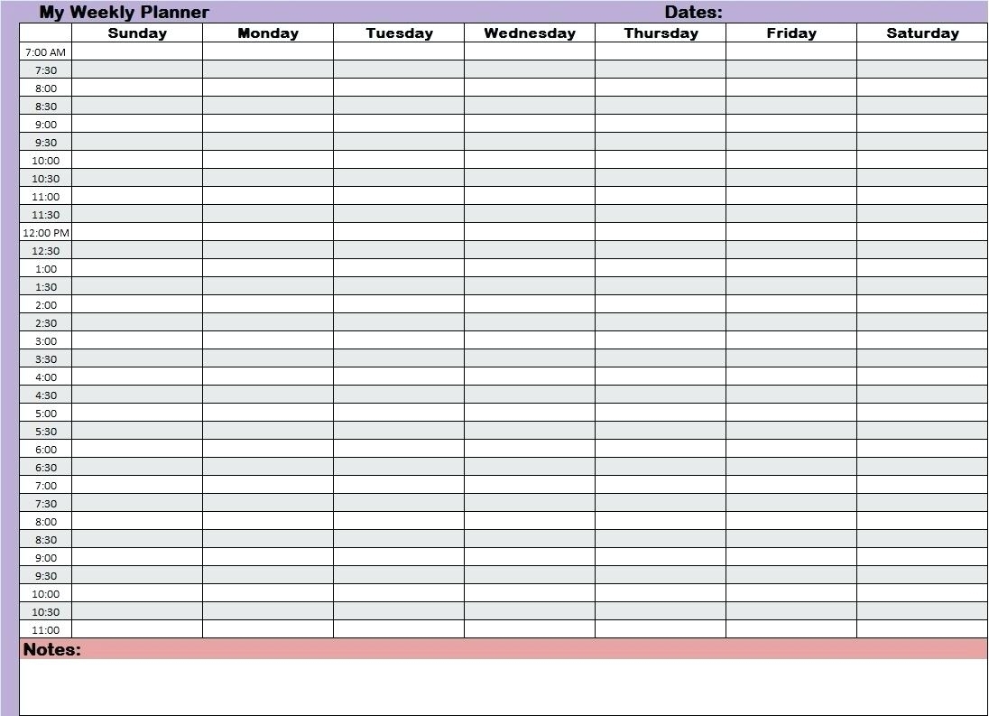 Hour Daily Schedule Template Free Pdf | Smorad pertaining to 24 Hour Daily Agenda Printable