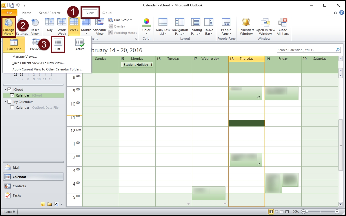 icloud calendar outlook 2016 mac