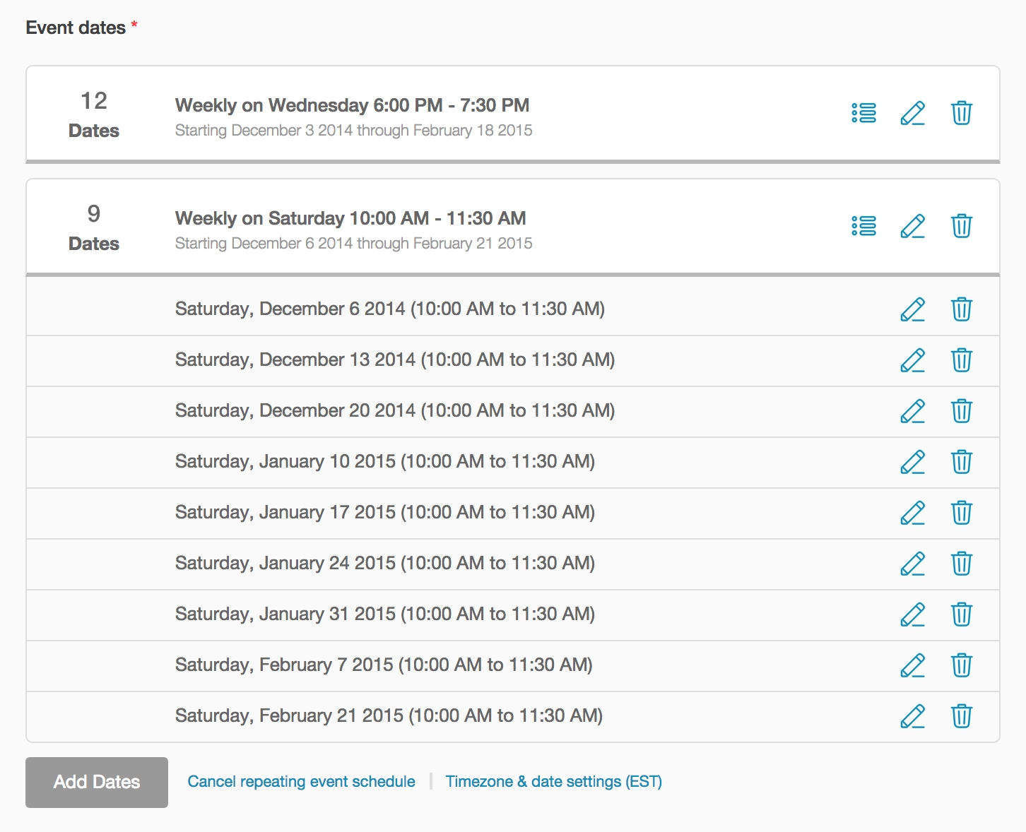 How Your Events Were Upgraded To The Event Schedule Feature for How To Detailed Event Scheduled