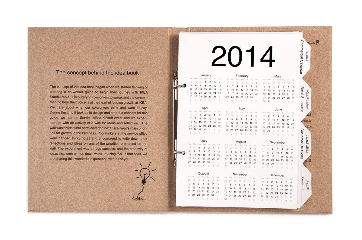 Ikea Co-Worker Handbook On Behance | Calendar | Ikea Co, Ikea, Behance pertaining to Printable Calendars With Designs By Meatpixel