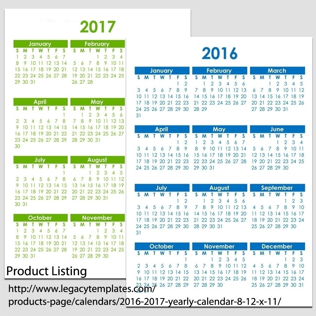 Incredible 8 X 10 Blank Calendar • Printable Blank Calendar Template within 8 X 10 Print Calendar