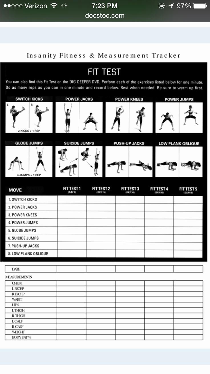 Insanity Calendar Printable Insanity Calendar 60 Day Insanity intended for Insanity Max 30 Calendar Pdf