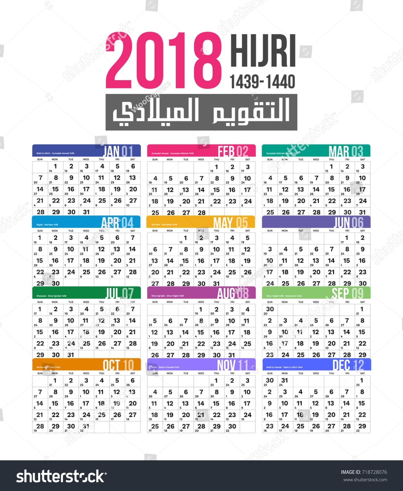 Islamic Calendar 2019 | 2018 Yearly Calendar throughout Islamic Calender In Saudi Arabia