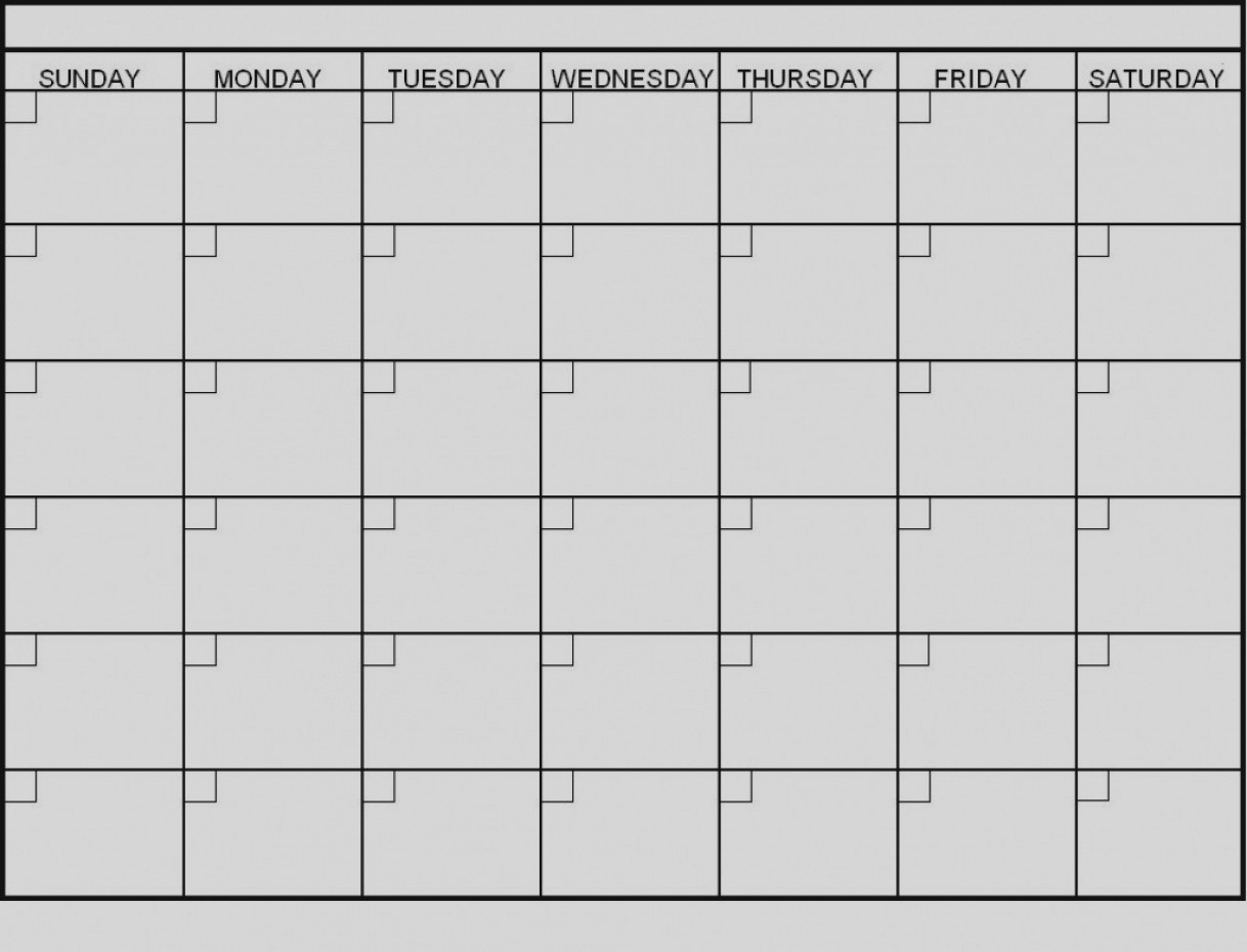 Latest Blank 6 Week Calendar Template Printable 2 Planner 2018 pertaining to 6 Week Blank Calendar Template