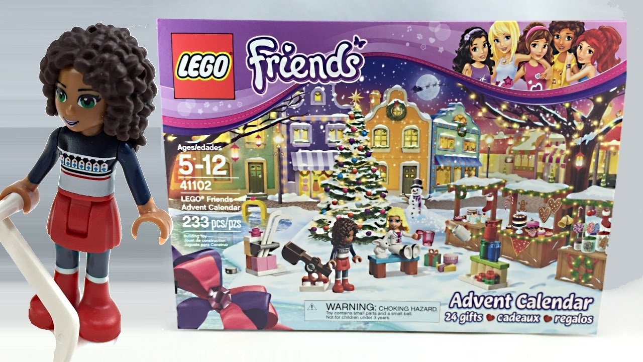 Lego Friends 2015 Advent Calendar Review! 41102 - Youtube pertaining to Girls Advent Calendar With Gifts