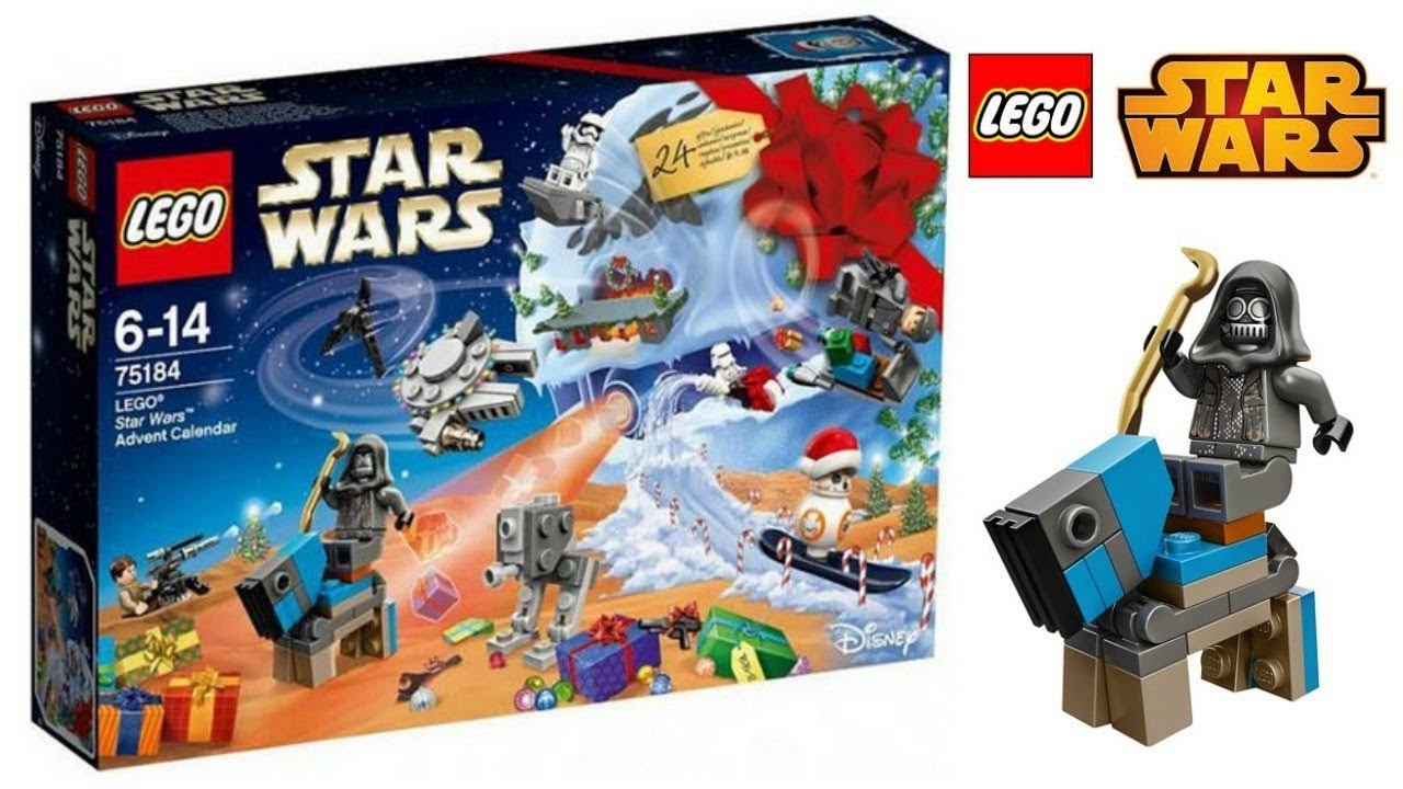 Lego Star Wars Advent Calendar 2017 - Youtube with All Star Wars Advent Calendar