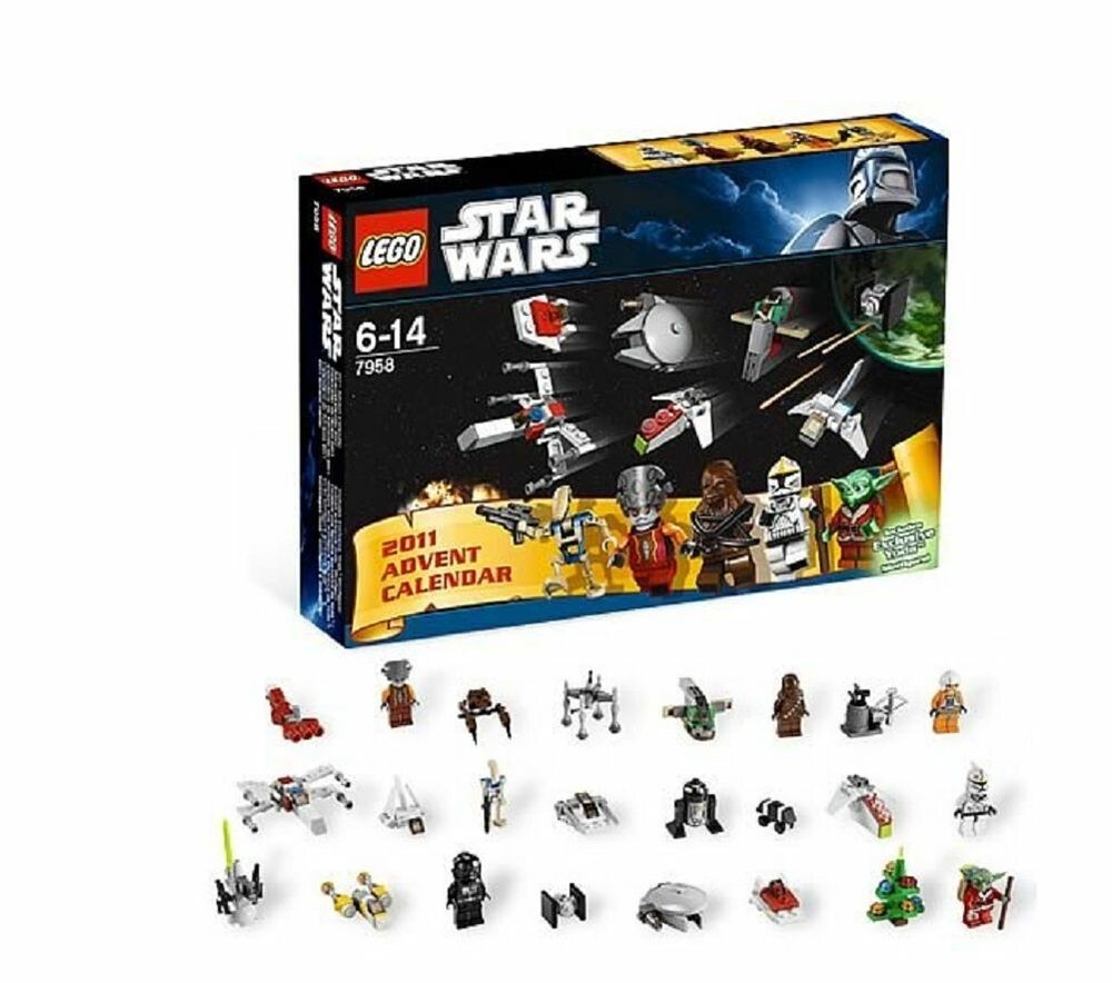 Lego Star Wars Advent Calendar 7958 Discontinued 266 Pieces 2011 | Ebay for Lego Star Wars Advent Calendar 7958 Instructions