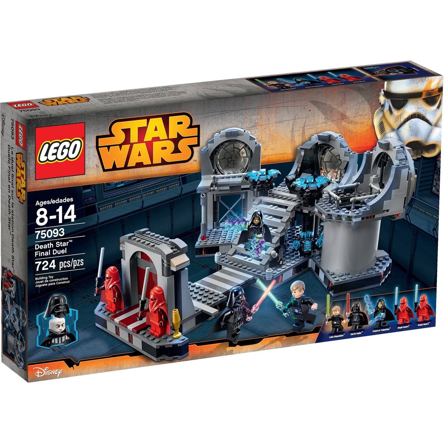 Lego Star Wars Death Star Final Duel - Walmart with Star Wars Lego Sets Codes