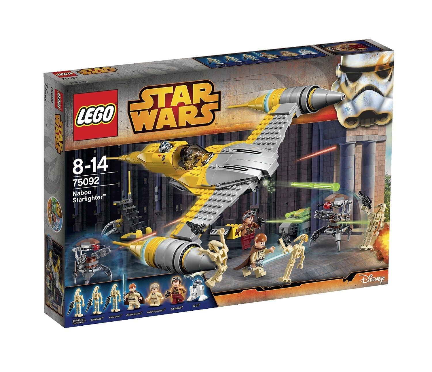 Lego Star Wars: Naboo Starfighter (75092) Manufacturer: Lego Enarxis with Star Wars Lego Sets Code