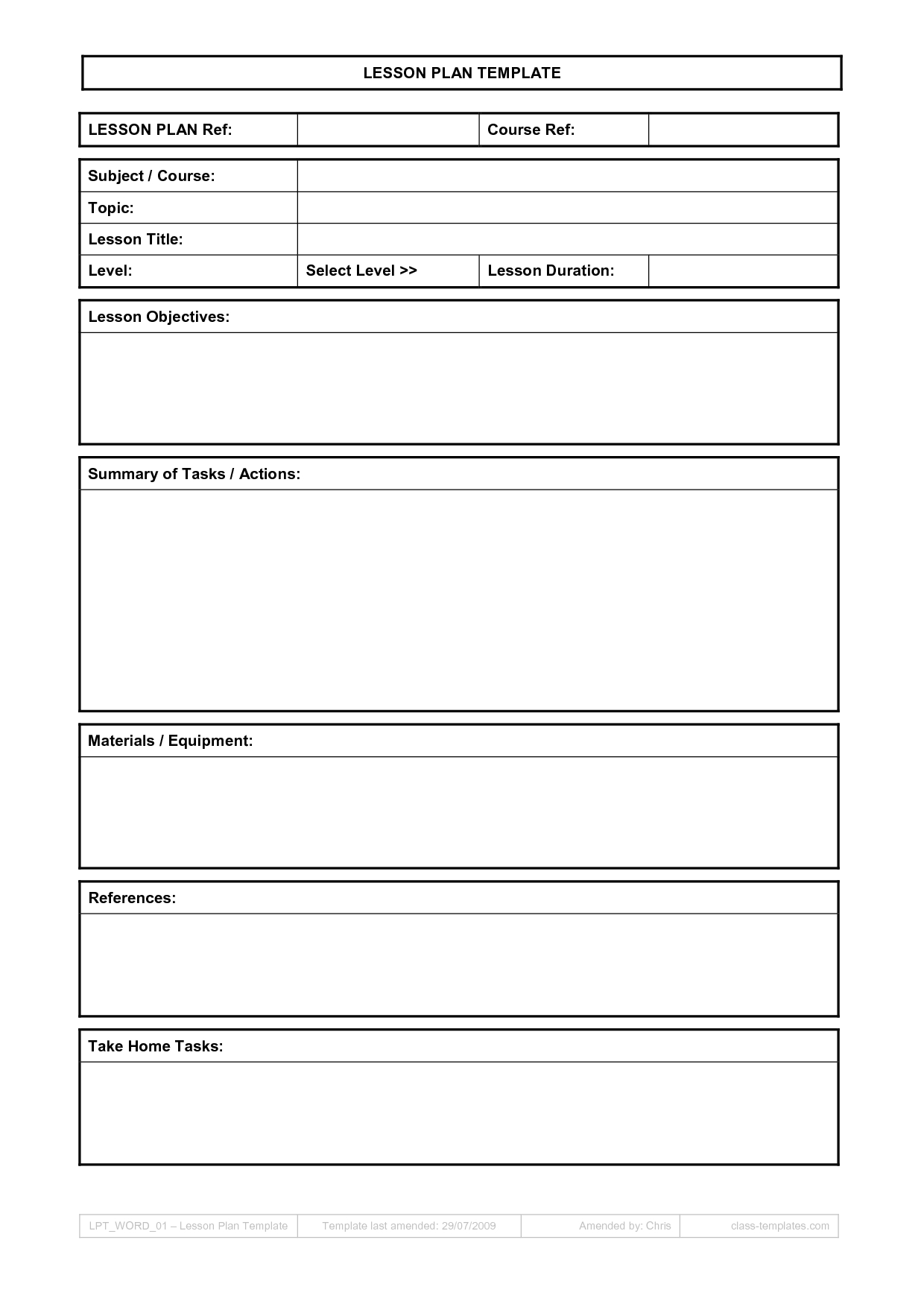 Lesson Plan Template | Printable Lesson Plan Template | Misc. &quot;likes inside Basic Lesson Plan Template Printable