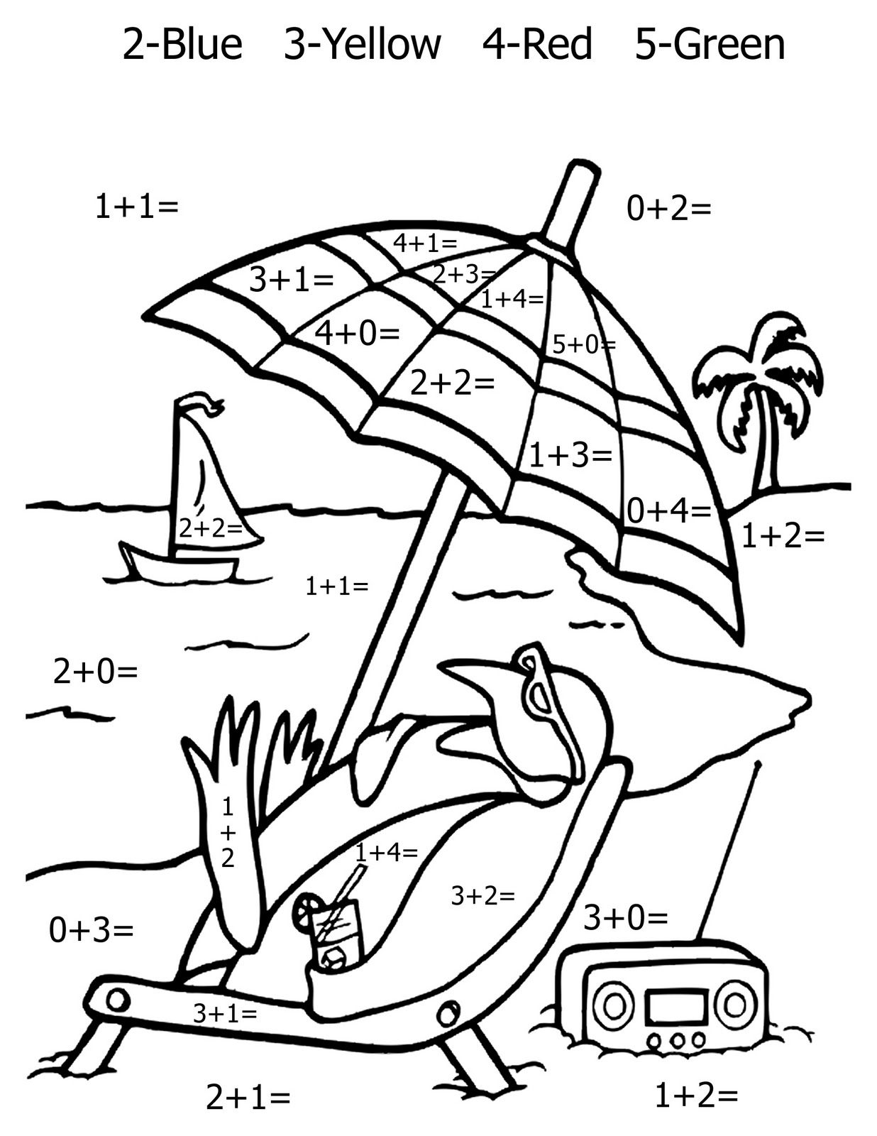 Math Coloring Worksheets 1St Grade | Only Coloring Pages pertaining to 1St Grade Coloring Math Worksheets