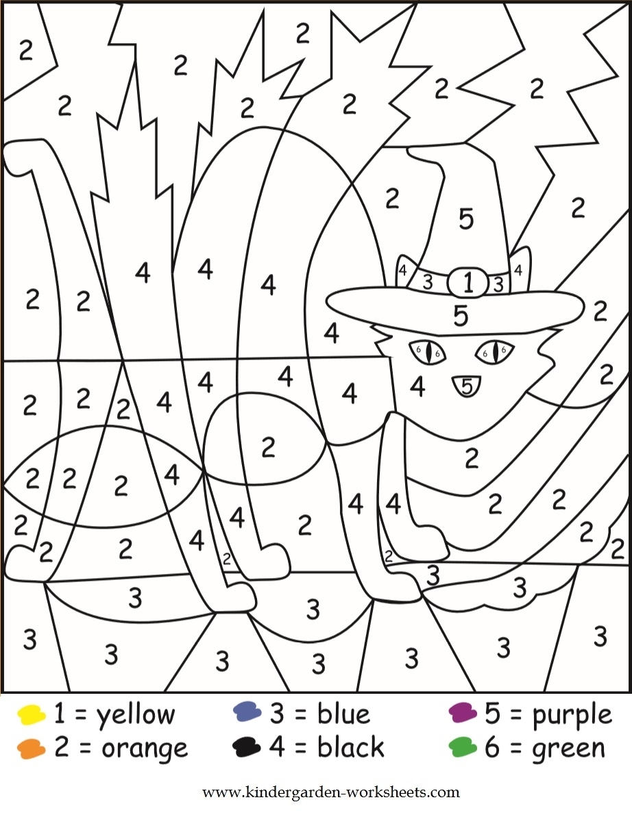 1St Grade Coloring Math Worksheets