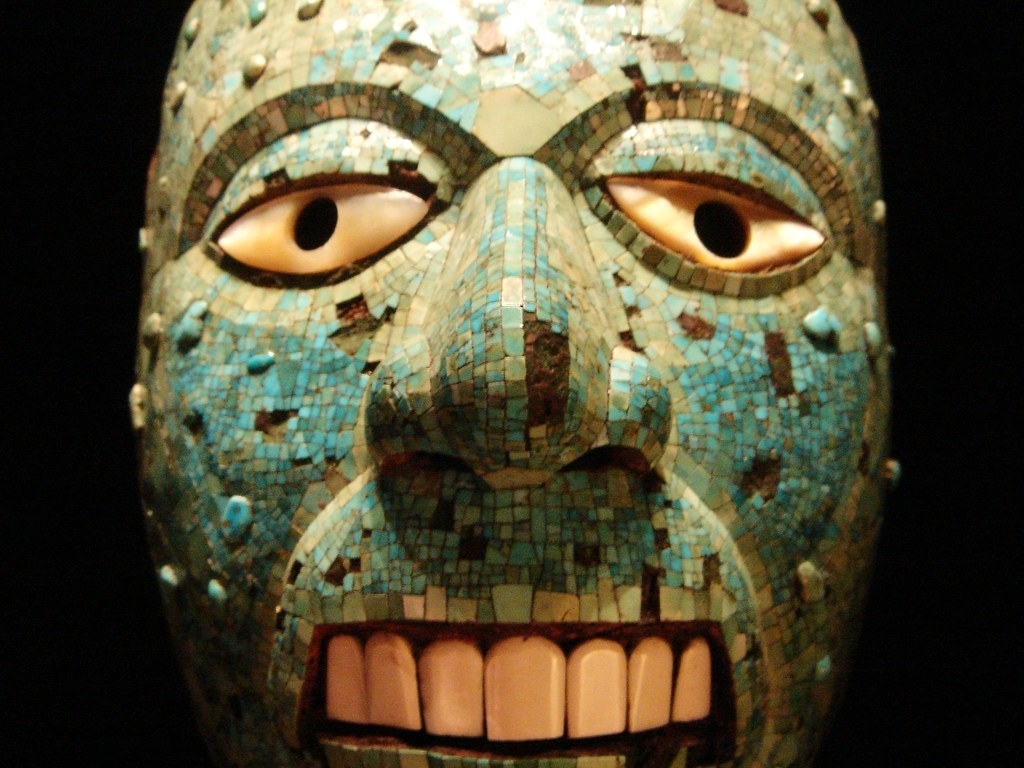 Mixtec-Aztec Mask Of Xiuthecuhtli | View Large A Mixtec-Azte… | Flickr regarding Aztec Masks And Ther Meanings