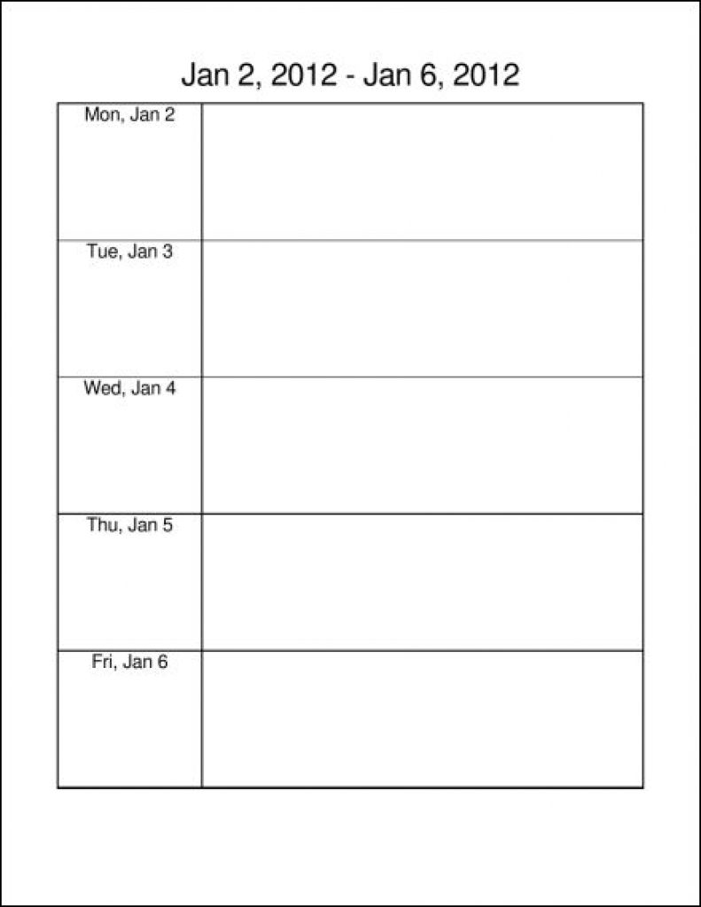 Monday Through Friday Calendar To Pdf March 2018 Business Letters in Monday Thru Friday Calendar Printable