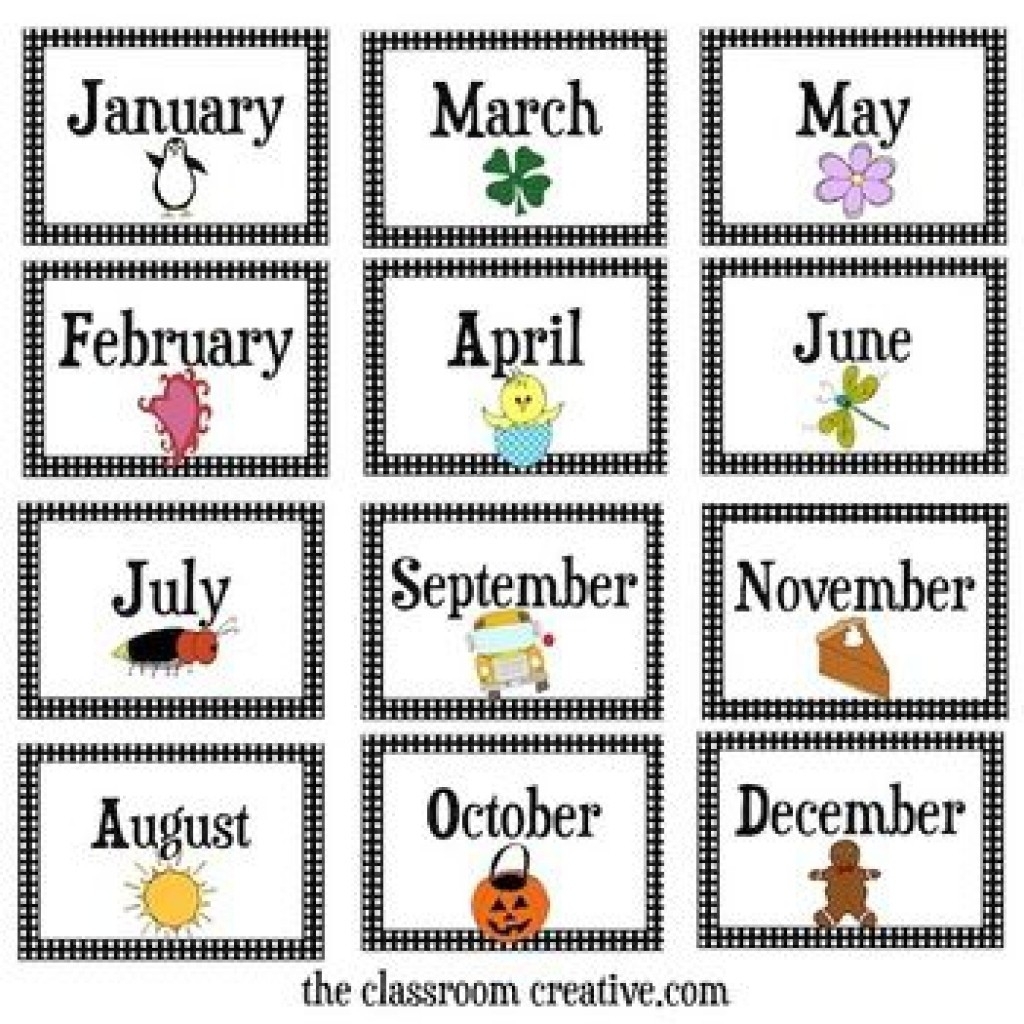 Months Of The Year Calendar Printables | Otohondalongan in Calendar Months Of The Year