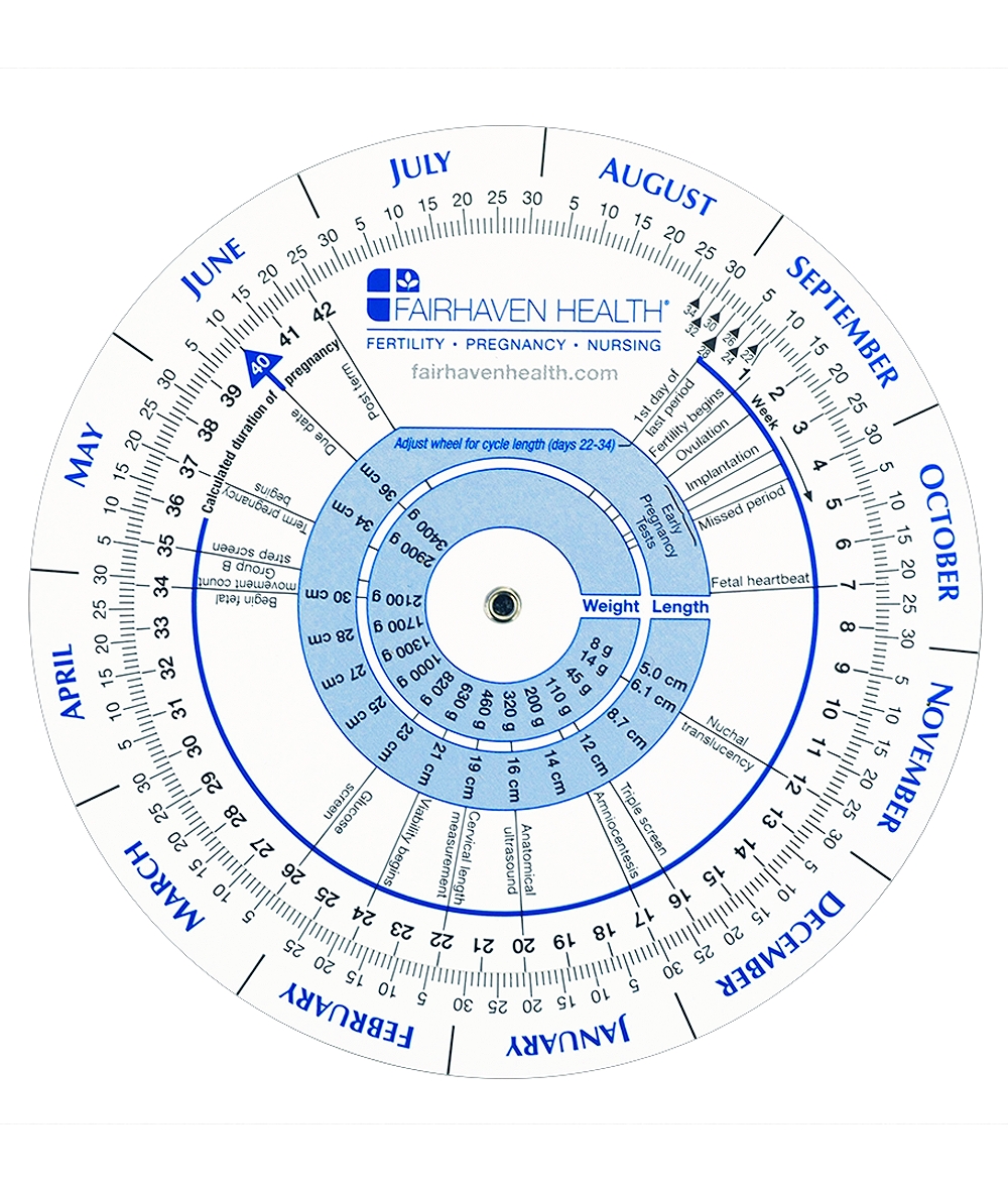 Ovulation And Pregnancy Calendar Wheel intended for Pregnancy Calendar Day By Day Pictures