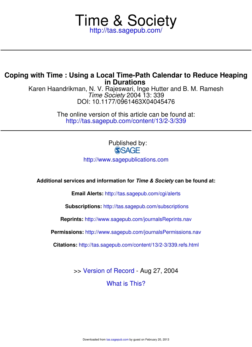 Pdf) Coping With Time Using A Local Time-Path Calendar To Reduce within Vedic Calendar For Sep 27 1940