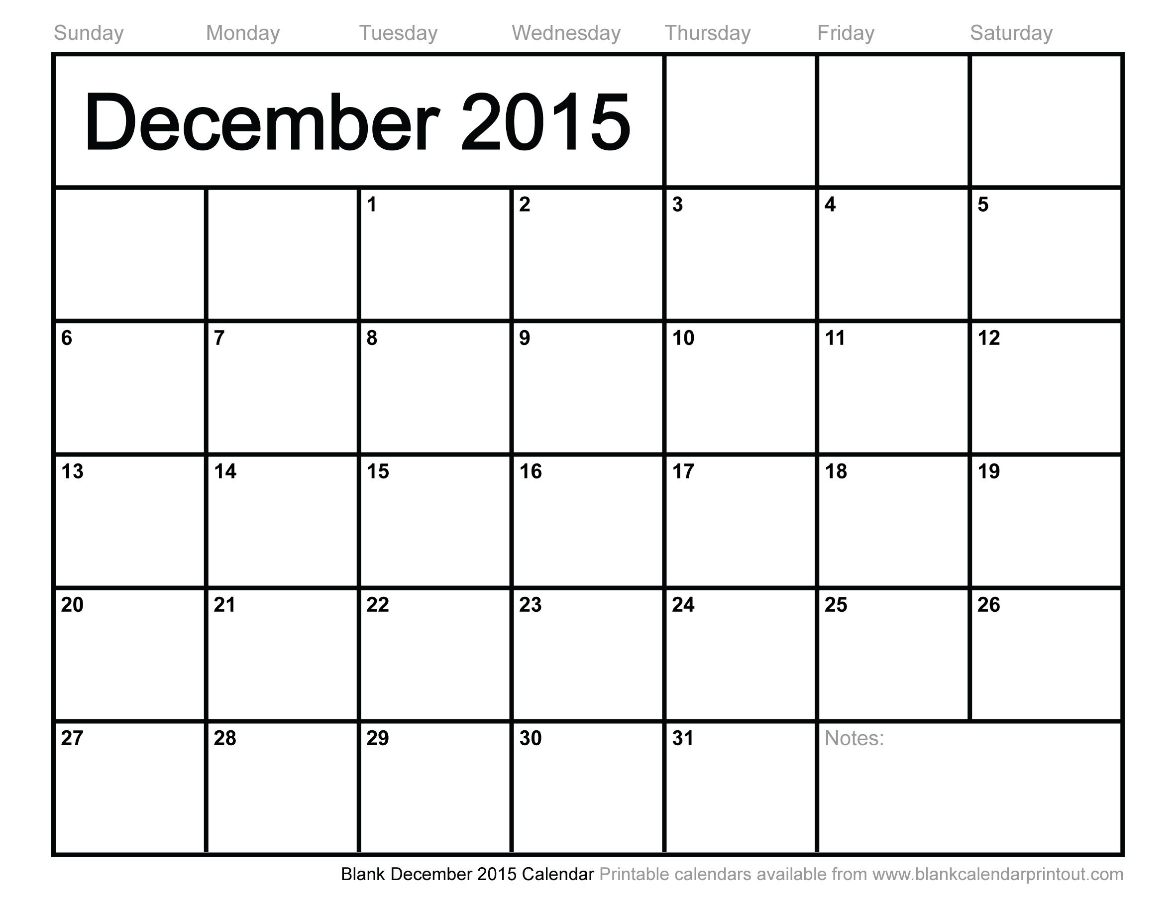 Plain Calendar Template 2015 pertaining to Editable 2015 Monthly Calendar Template