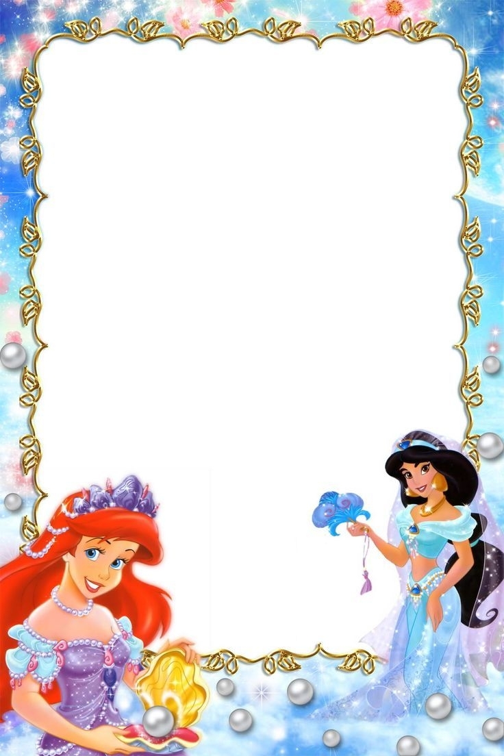 Princess Border Frames Pictures | ◇Frames &amp; Borders◇ | Pinterest pertaining to Disney Princess Letter Head Templates Free