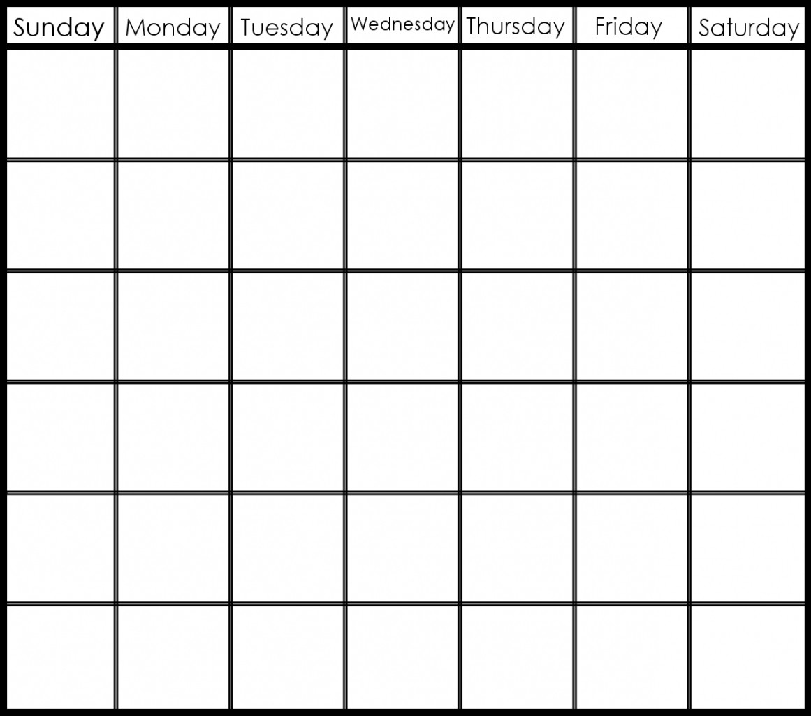 Printable 6 Week Calendar Printable 2 Week Calendar Planner For 6 with 6 Week Calendar Template Printable