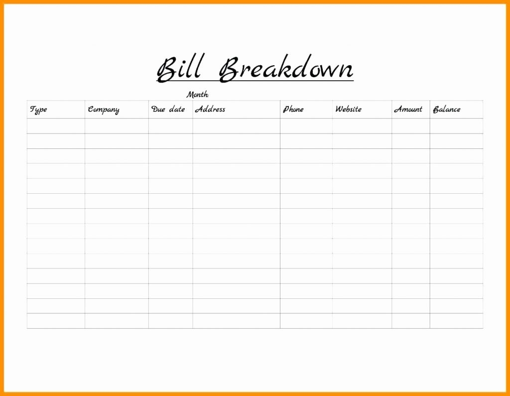 Printable Monthly Bill Organizer Template | Camisonline throughout Printable Monthly Bill Organizer Template