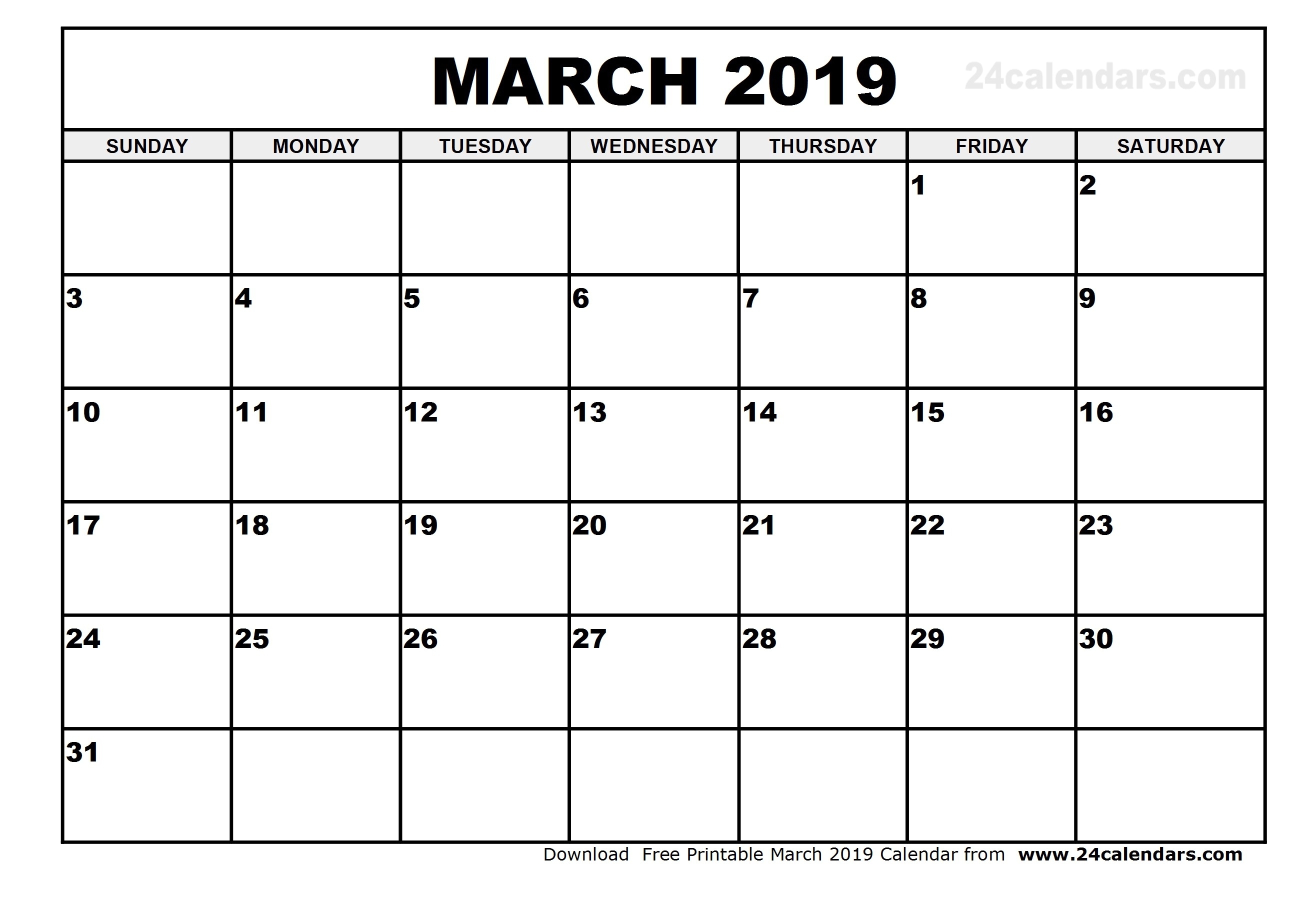 Printable Monthly Calendar Template 2019 - Maco.palmex.co pertaining to Free Editable And Printable Monthly Calendar