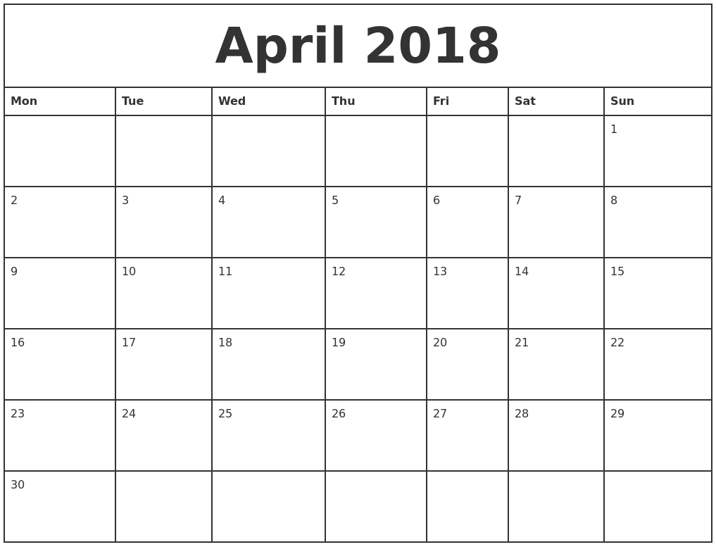 Printable Monthly Calendar Template | Aaron The Artist regarding Free Editable And Printable Monthly Calendar
