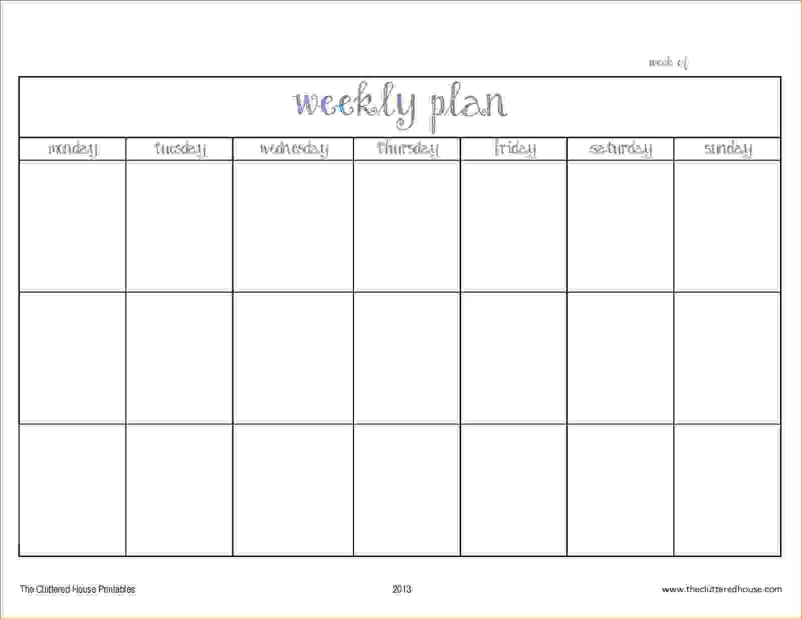 Printable Two Week Calendar Free Blank Template | Smorad inside Blank Two Week Schedule Template
