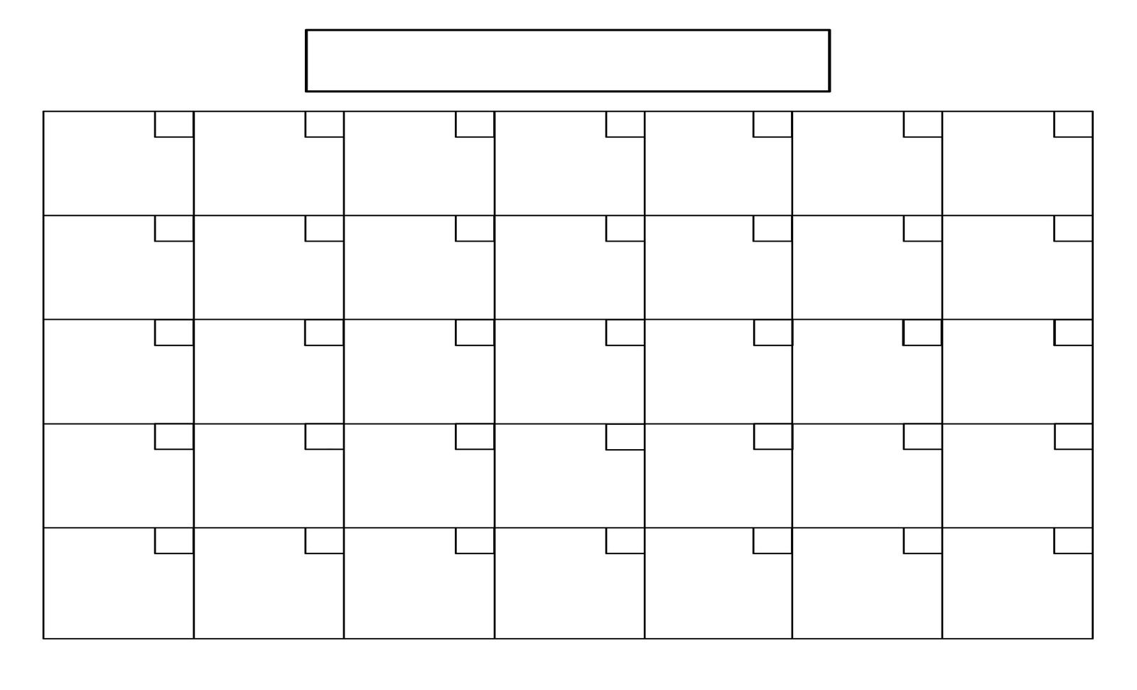 free 2 month per page calendar template