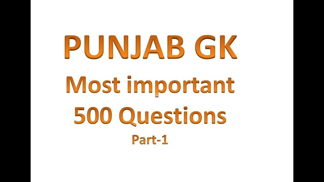 Punjab Gk Most Important 500 Questions For Punjab State Exams In Punjabi with regard to Days Of The Week In Punjabi