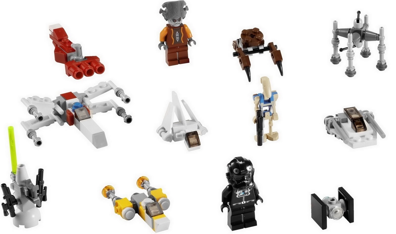 Repubblick: Lego Set Database: 7958 Starwars Advent Calendar – Di Lego with regard to Lego Star Wars Advent Calendar 7958 Instructions