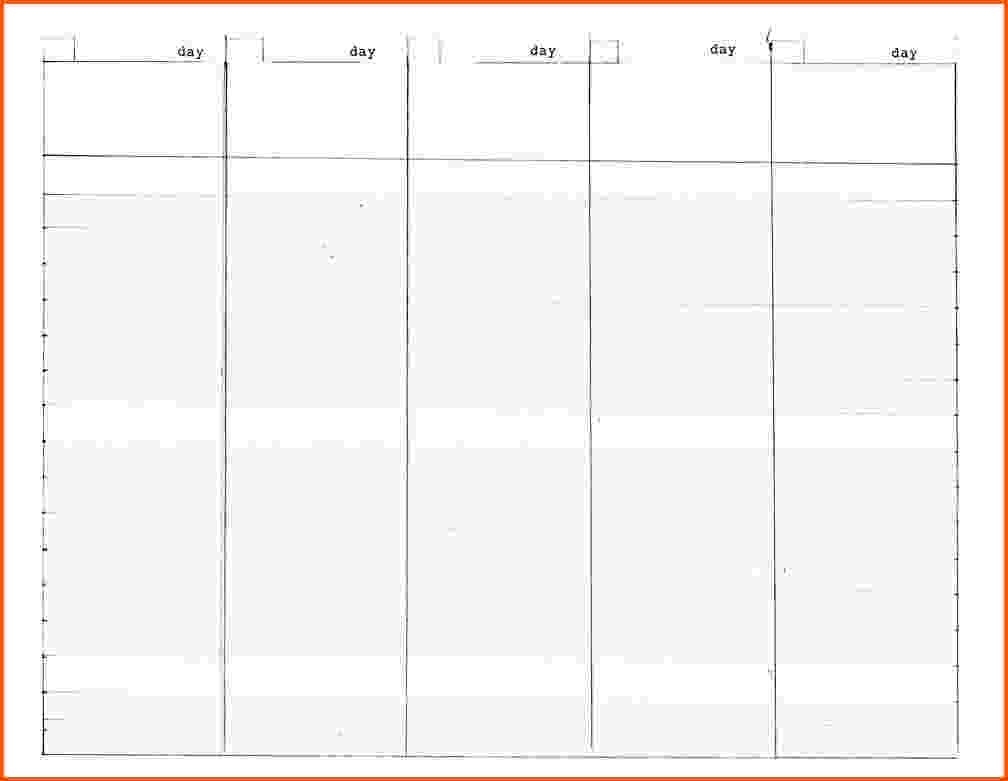 Schedule Template Day Ly Calendar Microsoft Word Excel On | Smorad with regard to 5 Day Week Calendar Template
