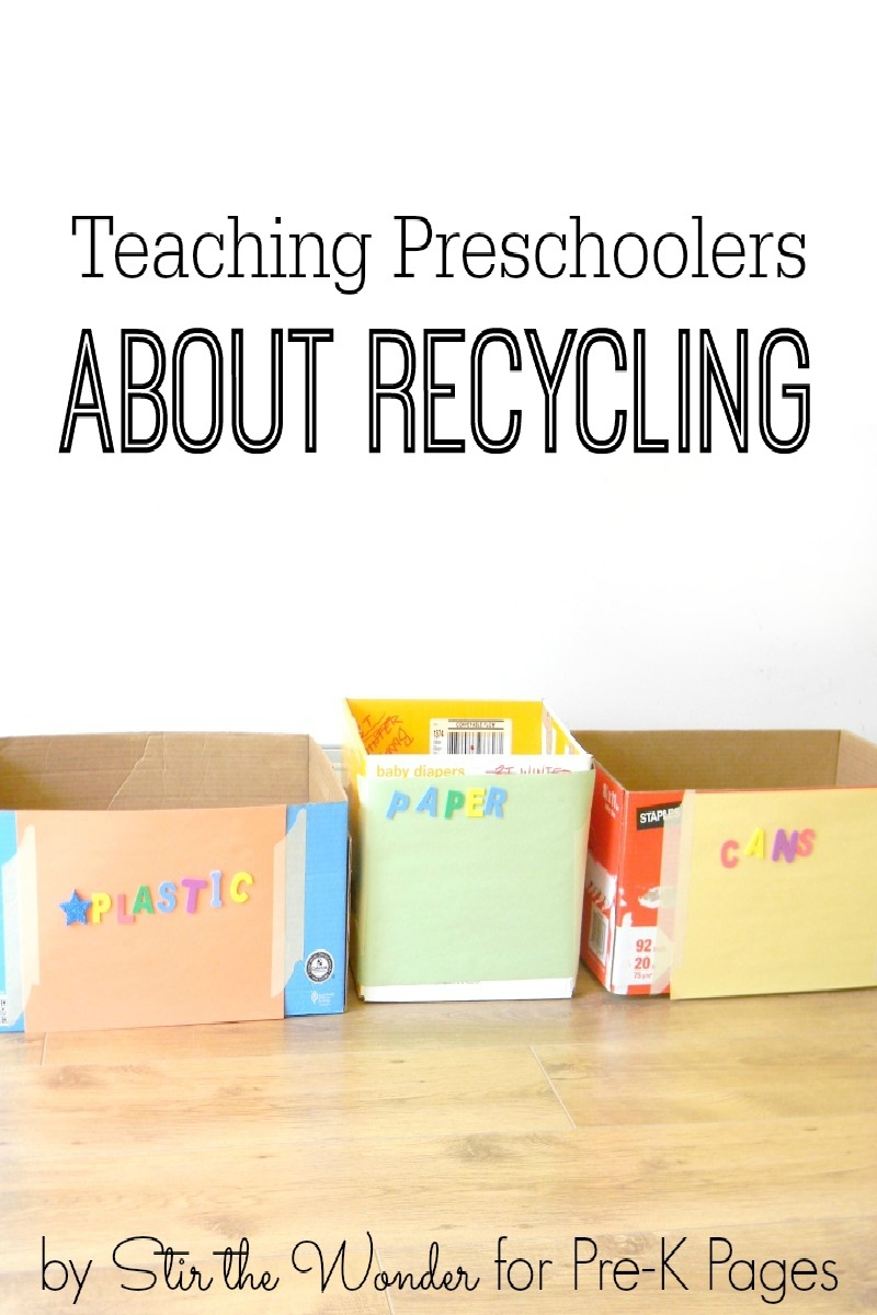 Teaching Preschoolers About Recycling - Pre-K Pages inside Weekly Upk Lesson Plan Template