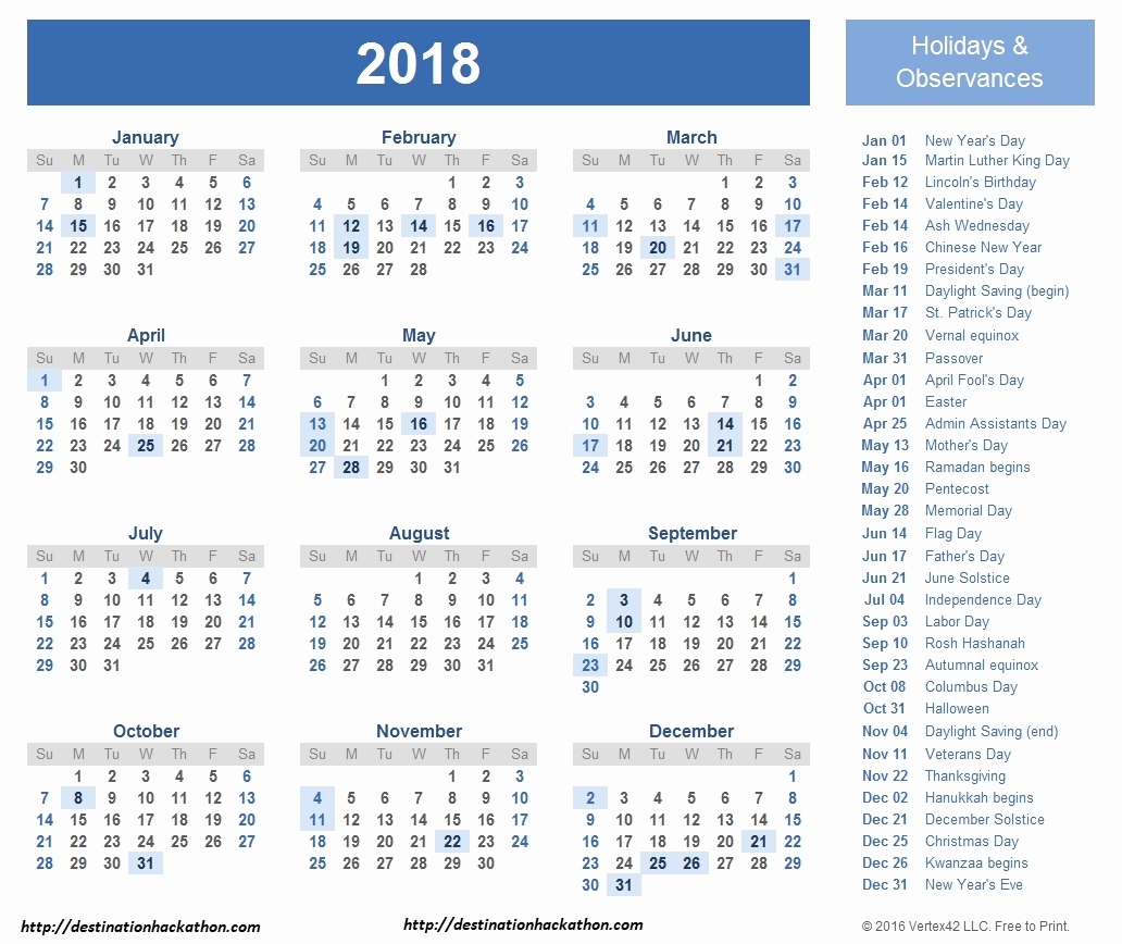 Template Calendar Kuda 2018 | Printable Calendar 2019 inside A Hebrew Calendar To Print
