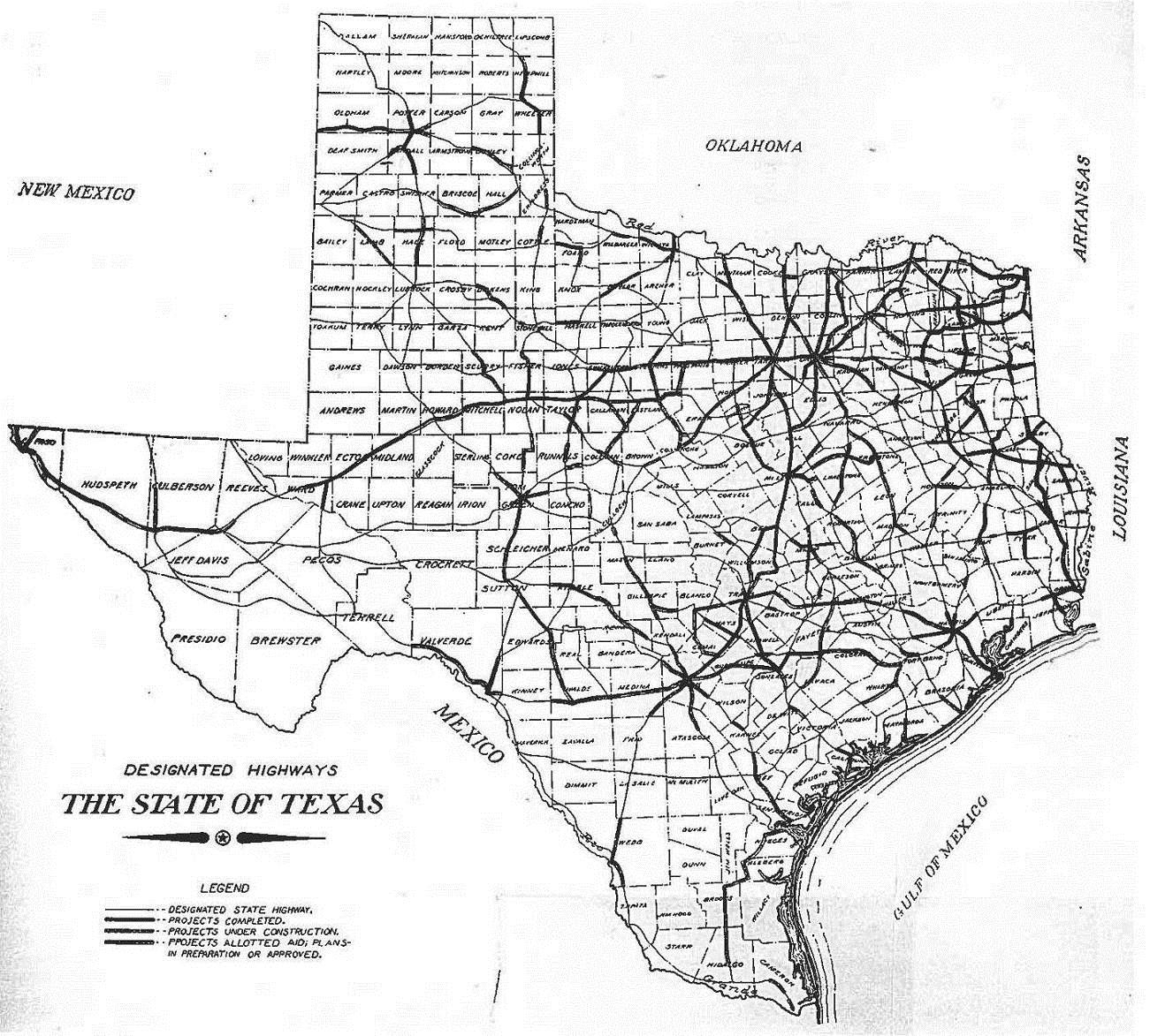 Texas Highway Department | Thc.texas.gov - Texas Historical Commission intended for Txdot Set Up Calendar Image Outlook