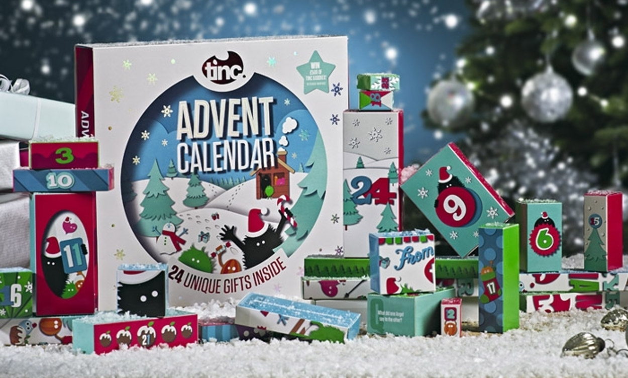 Tinc 2018 Stationery &amp; Gifts Advent Calendar Now Available inside Girls Advent Calendar With Gifts