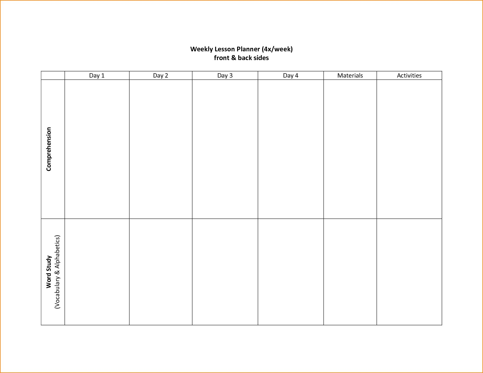 Two Week Schedule Template Weeks Calendar Blank Printable Weekly intended for Printable 2 Week Calendar Template