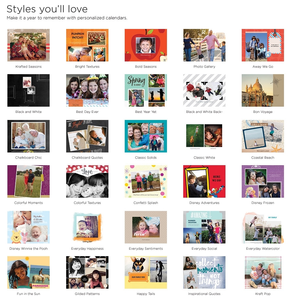 Wall Calendars Wall Calendar | Shutterfly throughout Wall Calendar Frames And Holders