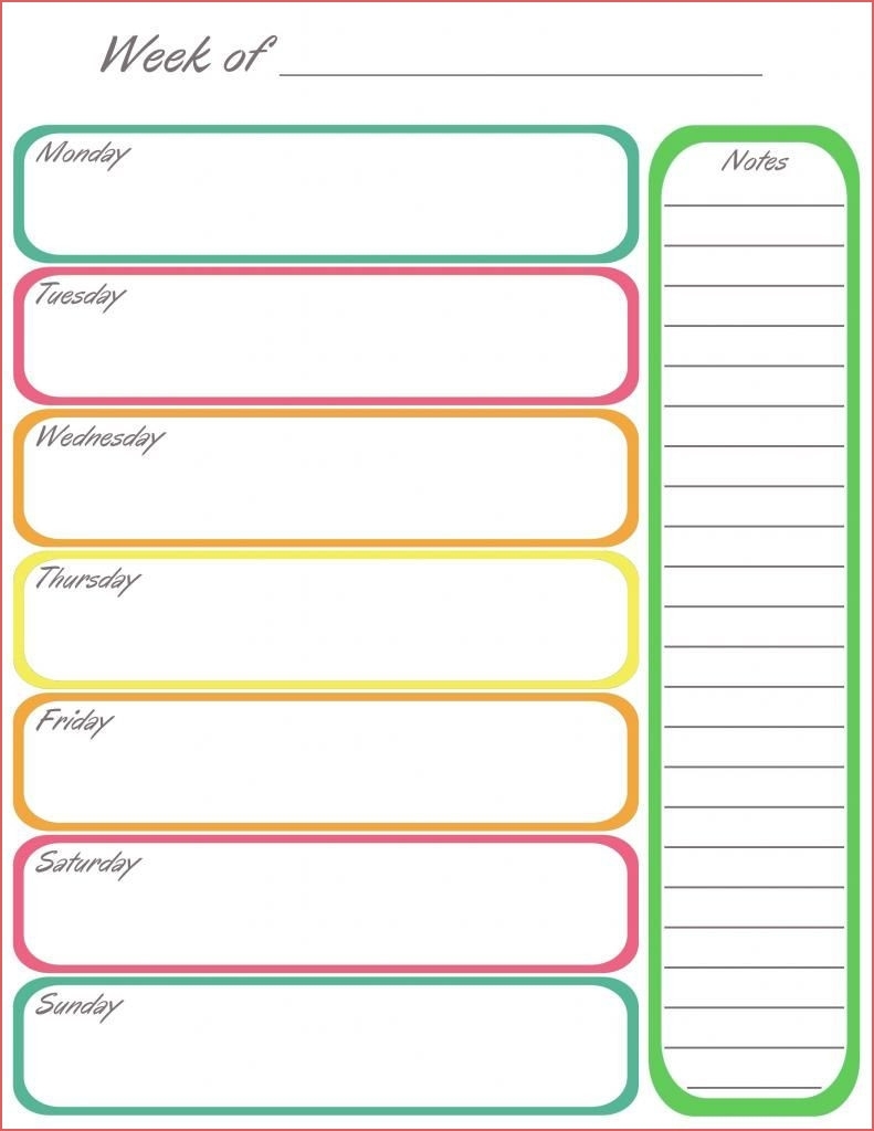 Weekly Calendar Online Weekly Calendar Template Calendar Weekly intended for Free Online Printable Weekly Calendar