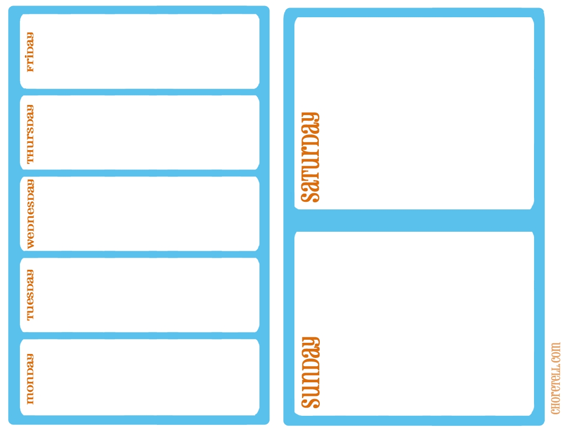 Friday Saturday Sunday Calendar Template
