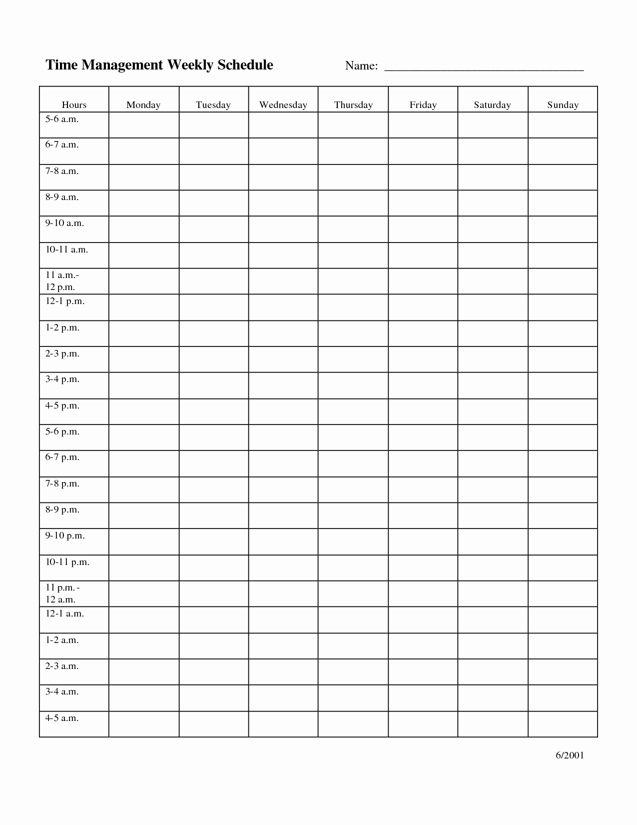 Weekly Schedule Template With Time Fresh Calendar With Time Slots within Weekly Schedule With Blank Time Slots