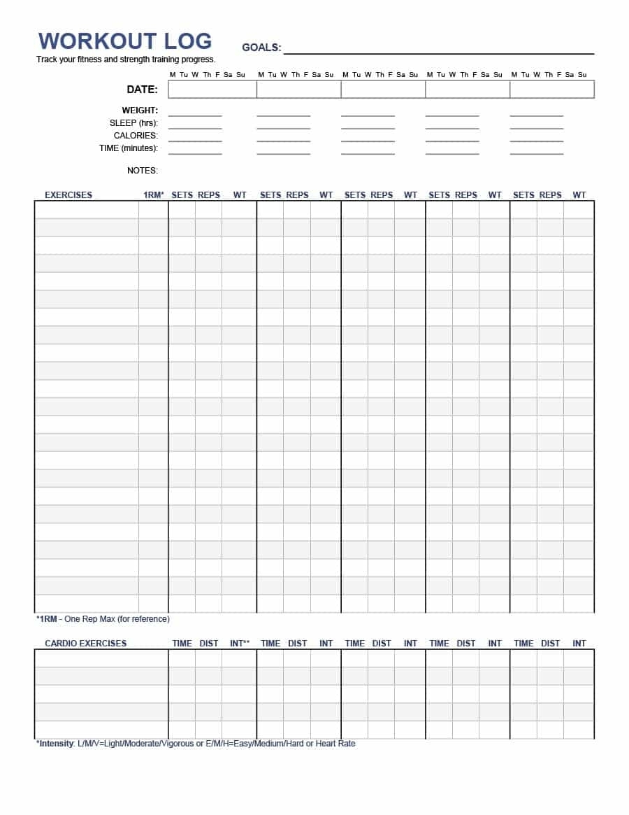 Weekly Workoutdule Template Printable Calendar Kiddo Shelter Fitness for Printable Fill In Lifting Scedual