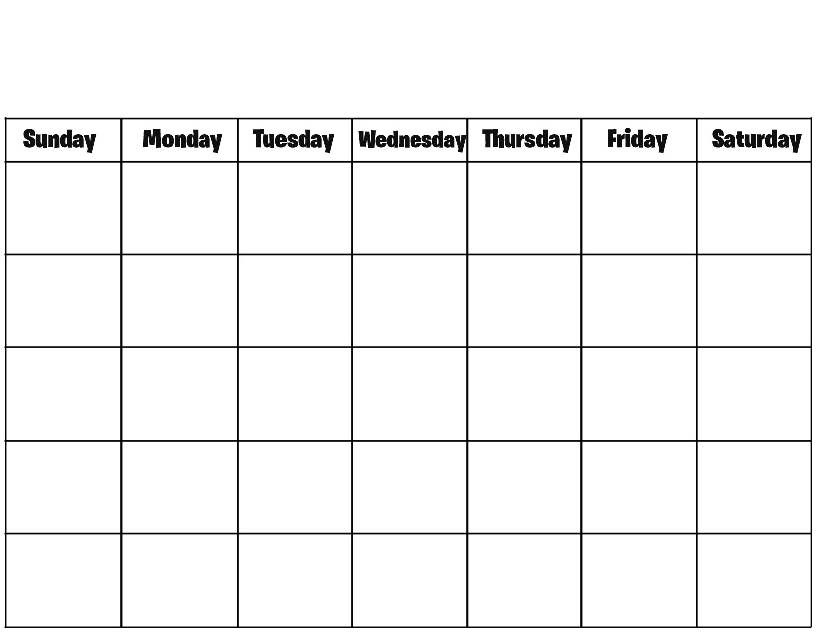 015 Template Ideas Free Printable Blank Calendar Pages Templates For throughout Printable Schedule Template For Pages