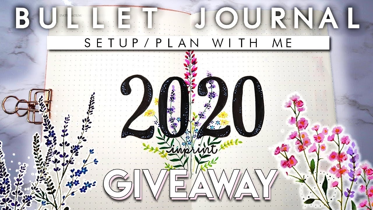 2020 Bullet Journal Setup | Plan With Me | 50K Special - Youtube regarding 2020 Bullet Journals
