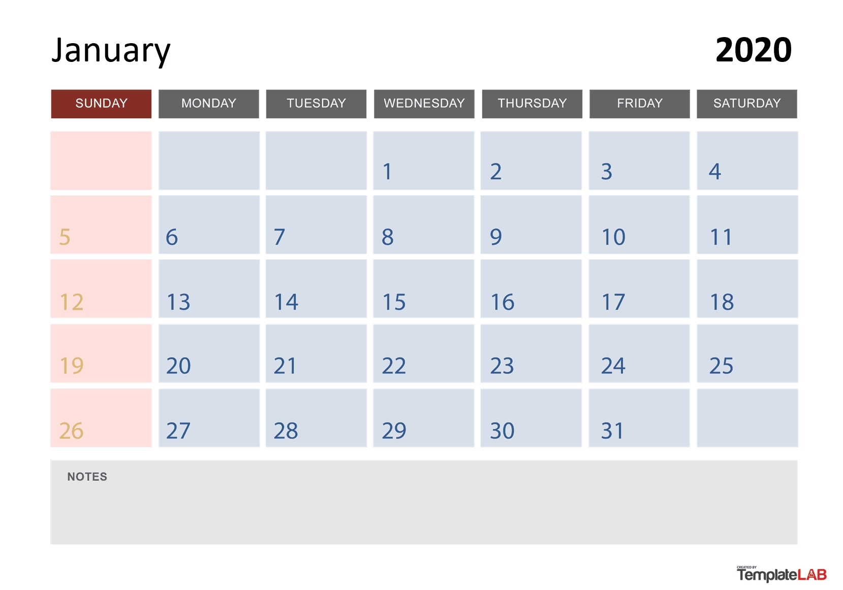 2020 Printable Calendars [Monthly, With Holidays, Yearly] ᐅ in 2020 Printable Calendar By Month