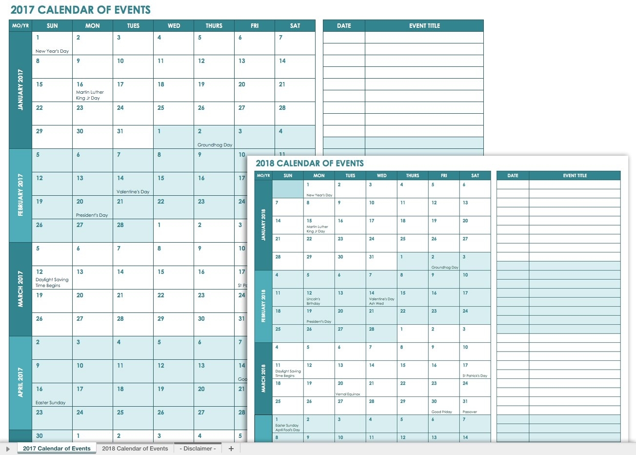 21 Free Event Planning Templates | Smartsheet inside Event Planning Template Excel Free