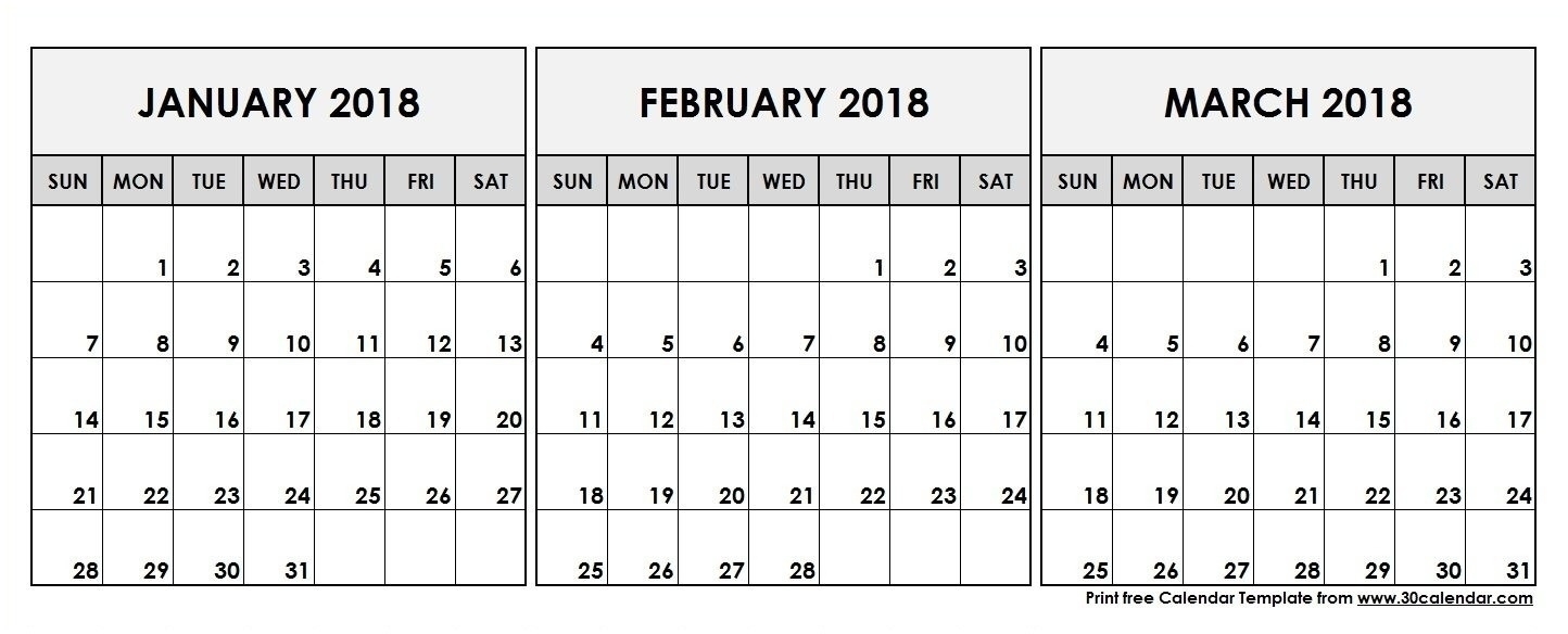 3 Month Calendar Template Word 2019 • Printable Blank Calendar Template intended for 3 Month Calendar Template Word